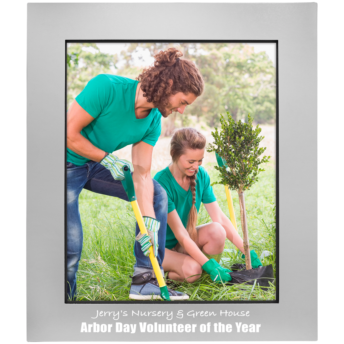 8x10 Anodized Aluminum Photo Frame - LyteWork