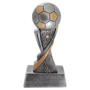 Soccer Aspire Resin Trophy - Custom Engraved Award