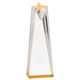 Sculpted Star Acrylic - Laser Engraved Gift