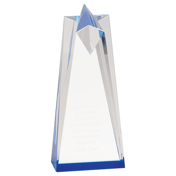 Sculpted Star Acrylic - Laser Engraved Gift