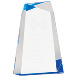 Facet Wedge Acrylic - Laser Engraved Gift