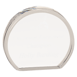 Clear Round Acrylic - Laser Engraved Gift