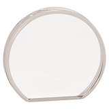 Clear Round Acrylic - Laser Engraved Gift