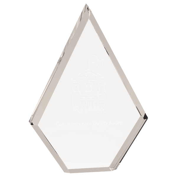 Clear Diamond Acrylic - Laser Engraved Gift