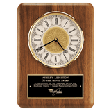 Solid Brass Diamond Spun Bezel w/Glass Lens and Ivory Dial - Laser Engraved Drinkware