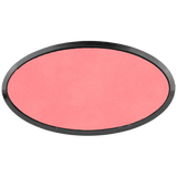 Pink with Black Engraving Oval Badge & Frame - Laser Engraved Badge