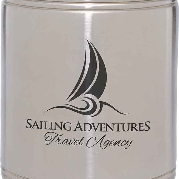 Stainless Steel Insulated Beverage Holder - Laser Engraved Drinkware