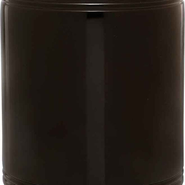 Black with Silver Engraving Stainless Steel Insulated Beverage Holder - Laser Engraved Drinkware