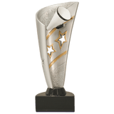 Cheer Banner Resin Trophy - Custom Engraved Award