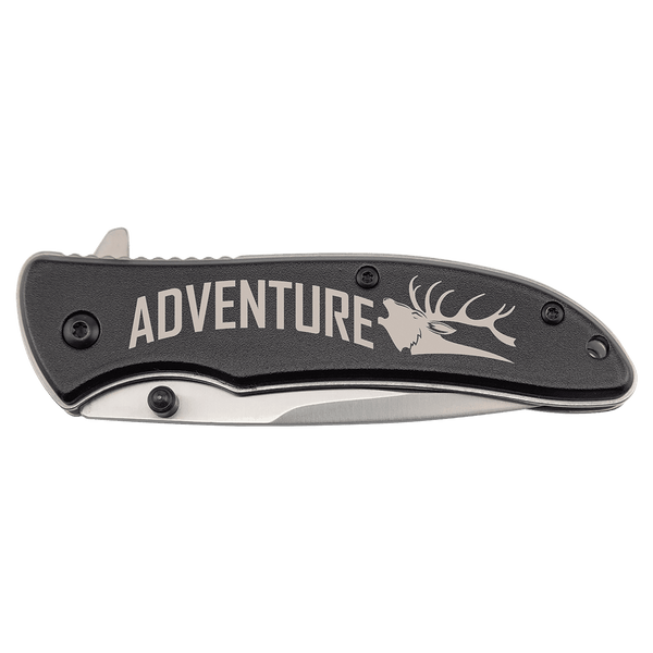 4 1/4" Black Everyday Carry Knife