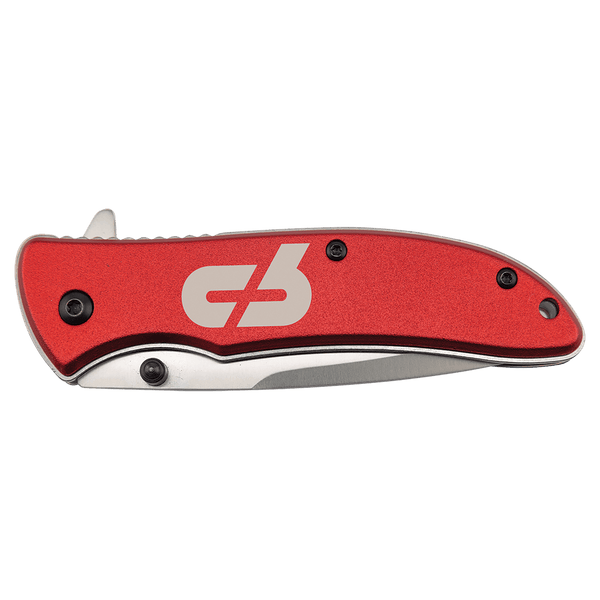 4 1/4" Red Everyday Carry Knife