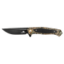 4 1/2" Green Camo with Black Aluminum Everyday Carry Knife-Mossy Oak