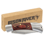 Wood Folding Knife - Laser Engraved Gift