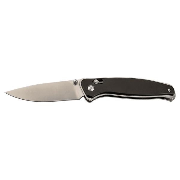 Button Lock Folding Knife with Clip - Laser Engraved Gift