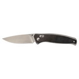 Button Lock Folding Knife with Clip - Laser Engraved Gift