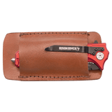 Double Sided Leather Belt Sheath - Laser Engraved Gift