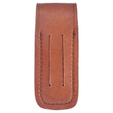 Leather Sheath with Snap Closure for Foldinig Knife - Laser Engraved Gift