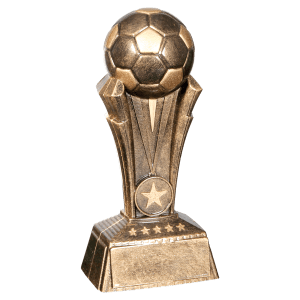 Champion Soccer Resin Trophy - Custom Engraved Award