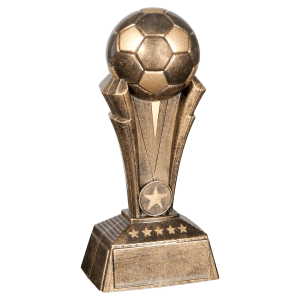 Champion Soccer Resin Trophy - Custom Engraved Award