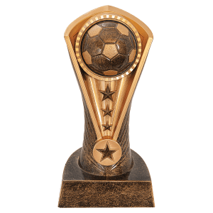 Soccer Cobra Award Resin Trophy - Custom Engraved Award