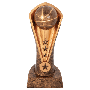Basketball Cobra Award Resin Trophy - Custom Engraved Award