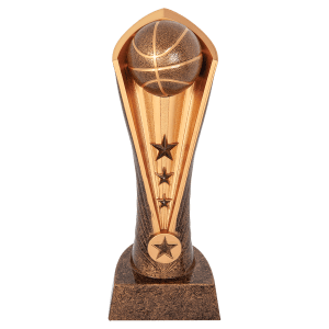 Basketball Cobra Award Resin Trophy - Custom Engraved Award