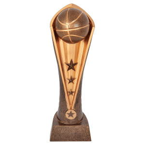 Basketball Cobra Award Resin Trophy - Custom Engraved Award