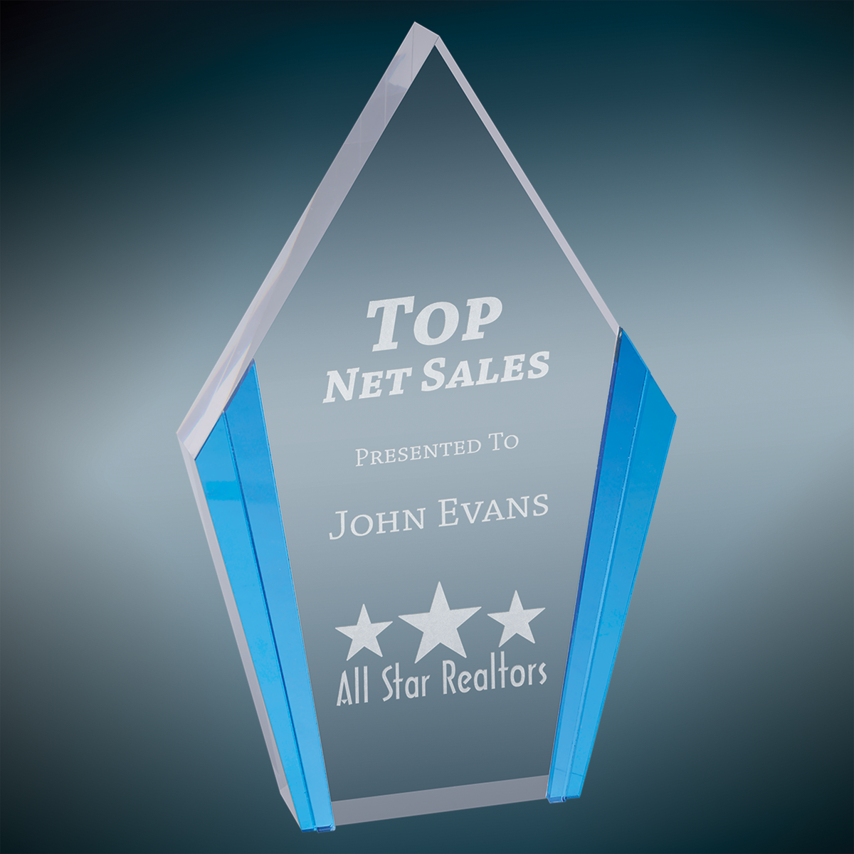 Diamond Acrylic - Custom Engraved Award