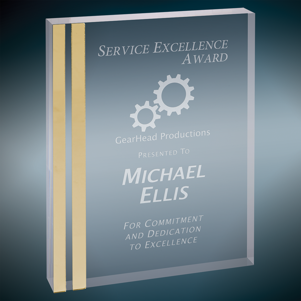 Rectangle Acrylic - Custom Engraved Award