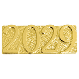 A 2029 Metal Chenille Letter Insignia