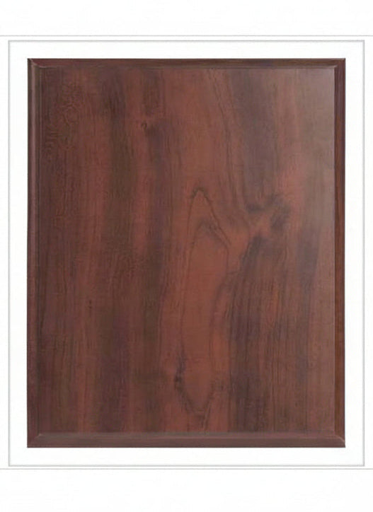 Cherry Finish Plaque - Custom Engraved Plaque