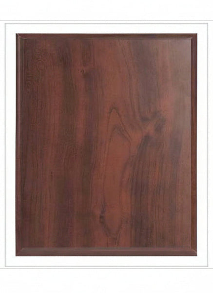 Cherry Finish Plaque - Custom Engraved Plaque