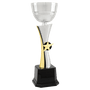 Textured Metal Cup Trophy - Silver/Gold Fully Assembled - Custom Engraved Trophy
