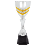 Chevron Metal Cup Trophy - Custom Engraved Trophy