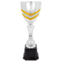 Chevron Metal Cup Trophy - Custom Engraved Trophy