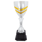 Chevron Metal Cup Trophy - Custom Engraved Trophy
