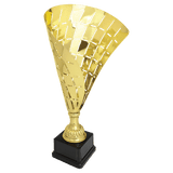 Metal Flag Cup on Plastic Base - Custom Laser Engraved