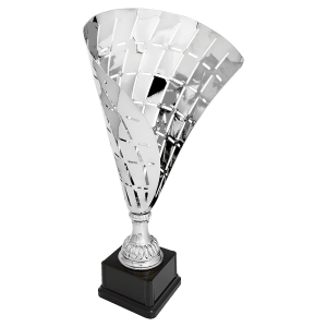 Metal Flag Cup on Plastic Base - Custom Laser Engraved