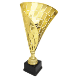 Metal Flag Cup on Plastic Base - Custom Laser Engraved