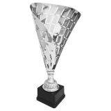 Metal Flag Cup on Plastic Base - Custom Laser Engraved