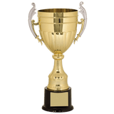 Plastic Cup Trophy - Gold/Silver Affordable Championship Award - Custom Engraved Trophy