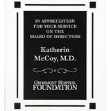 Marble Acrylic Plaque - Custom Engraved Award