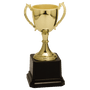 Zinc Chalice Cup Trophy - Premium Metal Award - Custom Engraved Trophy