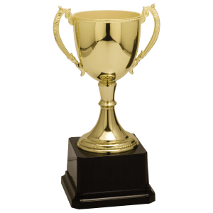 Zinc Chalice Cup Trophy - Premium Metal Award - Custom Engraved Trophy