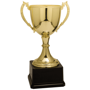 Zinc Chalice Cup Trophy - Premium Metal Award - Custom Engraved Trophy
