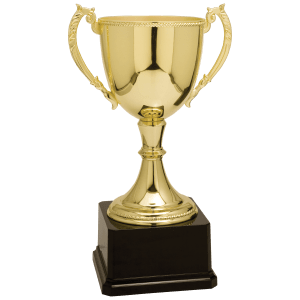 Zinc Chalice Cup Trophy - Premium Metal Award - Custom Engraved Trophy