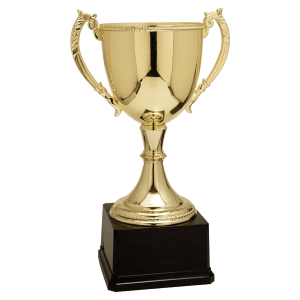 Zinc Chalice Cup Trophy - Premium Metal Award - Custom Engraved Trophy