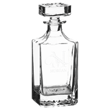 750ml Square Glass Decanter with Printed Gift Box