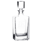 810ml Rectangle Glass Decanter with Printed Gift Box