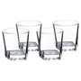 11 oz. Square Rocks Glasses in Printed Gift Box (Same Glasses as DCS301) Sold in Sets of 4, 6 Sets Per Case
